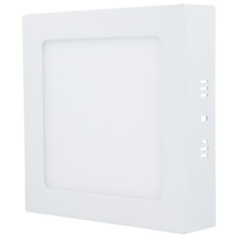 LED stropní svítidlo 12W, 4500K, bílá teplá, čtvercové