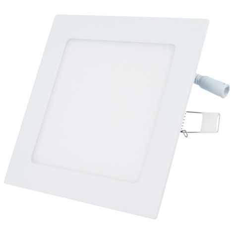LED stropní svítidlo 12W, 4500K, bílá teplá, čtvercové
