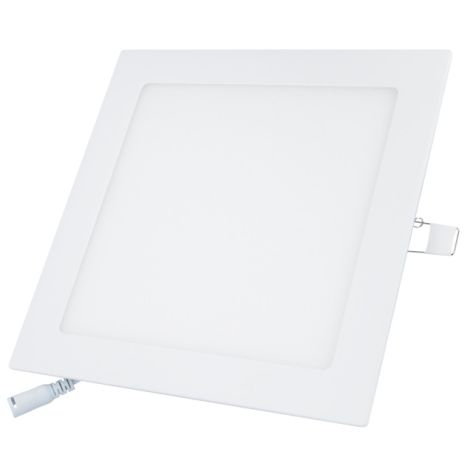 LED stropní svítidlo 18W, 4500K, bílá teplá, čtvercové