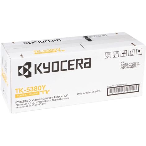Toner Kyocera TK-5380Y, TK5380Y, 1T02Z0ANL0, žlutá (yellow), originál