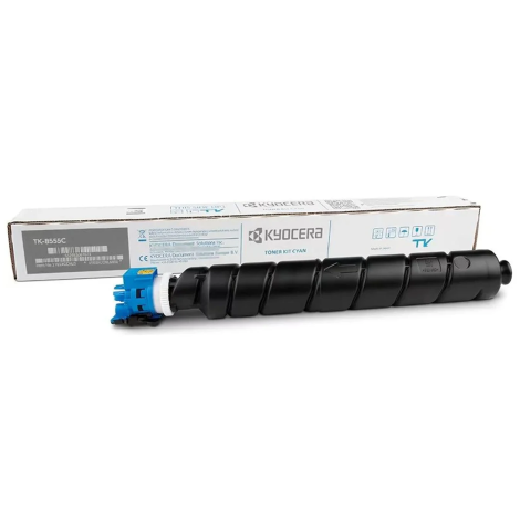 Toner Kyocera TK-8555C, TK8555C, 1T02XCCNL0, azurová (cyan), originál
