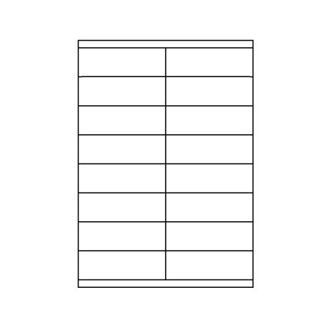 Samolepící etikety 105,0 x 35,0