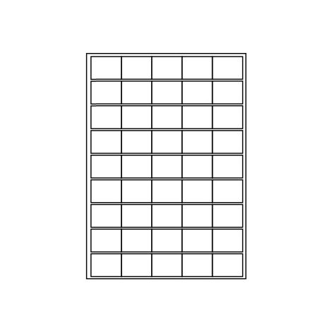 Samolepící etikety 40,0 x 30,0