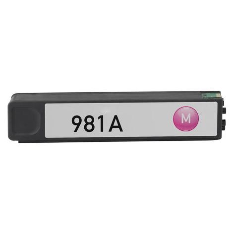 Cartridge HP 981A, J3M69A, purpurová (magenta), alternativní