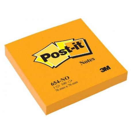 Bloček Post-it 76x76 dýňově oranžový