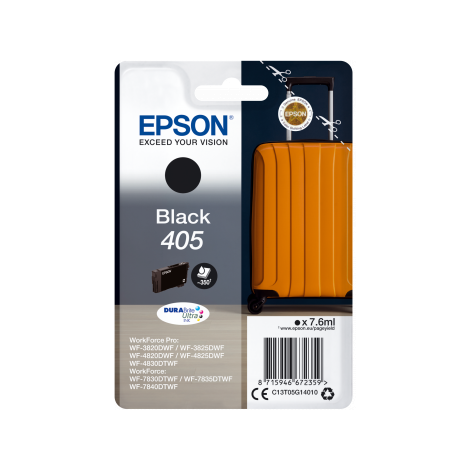 Cartridge Epson 405, T05G1, C13T05G14010, černá (black), originál