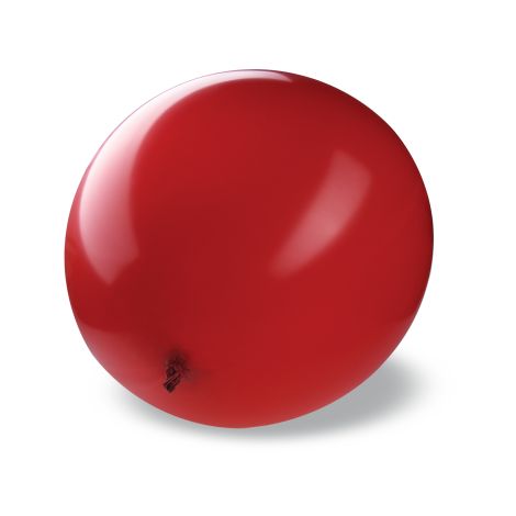 Nafukovací obří balón červený Ø70cm `XXXL` [1 ks]