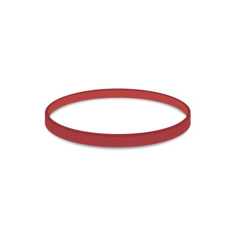 Gumička silná červená 4mm Ø8cm [1 kg]