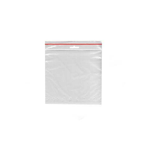 Rychlouzavírací kapsa (LDPE) transparentní 12 x 12 cm [1000 ks]
