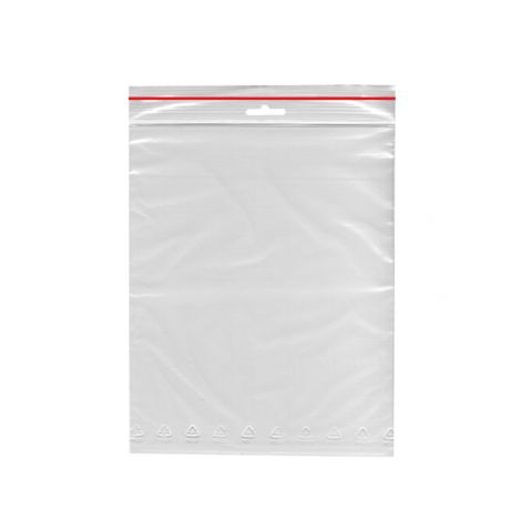 Rychlouzavírací kapsa (LDPE) transparentní 23 x 32 cm [1000 ks]