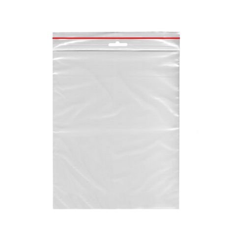 Rychlouzavírací kapsa (LDPE) transparentní 25 x 35 cm [1000 ks]