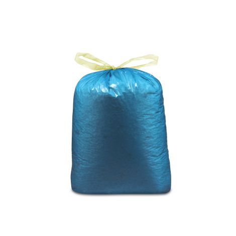 Pytel na odpadky (LDPE) zatahovací modré 70 x 100 cm 120L [25 ks]
