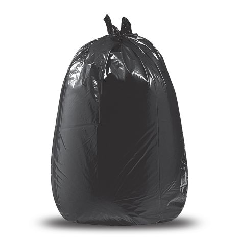 Pytel na stavební odpad (LDPE) 100µm černý 70 x 110 cm 120L [10 ks]