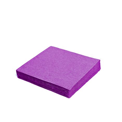 Ubrousek (PAP FSC Mix) 3vrstvý světle fialový 33 x 33 cm [20 ks]