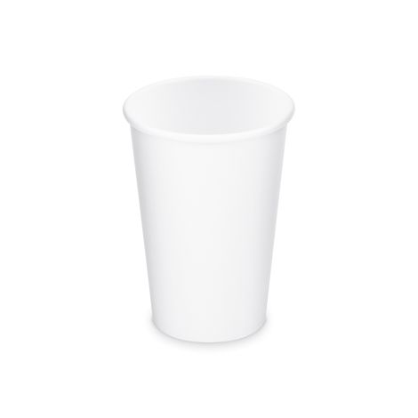 Papírový pohár (FSC Mix/PE) bílý Ø80mm 330ml `ML: 0,3L/10oz` [50 ks]