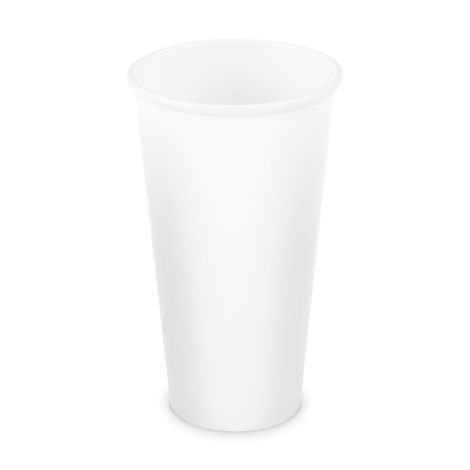 Papírový pohár (PAP/PE) bílý Ø90mm 610ml `0,5L/20oz/XXL` [50 ks]