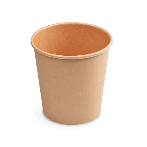 Papírová miska (PAP/PE) kraft Ø115mm 750ml `L` [50 ks]