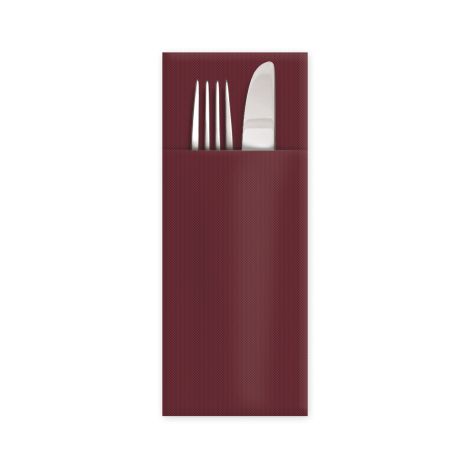 Ubrousek (PAP-Airlaid) CutleryStar PREMIUM bordó 40 x 32 cm [50 ks]