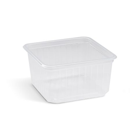 Vanička (PP) Quadroboxx průhledná 115 x 115 x 61 mm 500ml [50 ks]