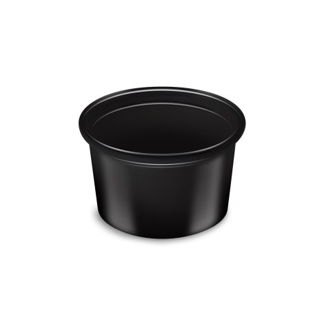 Dressingová miska (PP) Microboxx černá Ø46mm 30ml [50 ks]