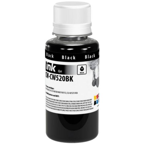 Inkoust pro kazetu Canon PGI-520PGBK, dye, černá (black)