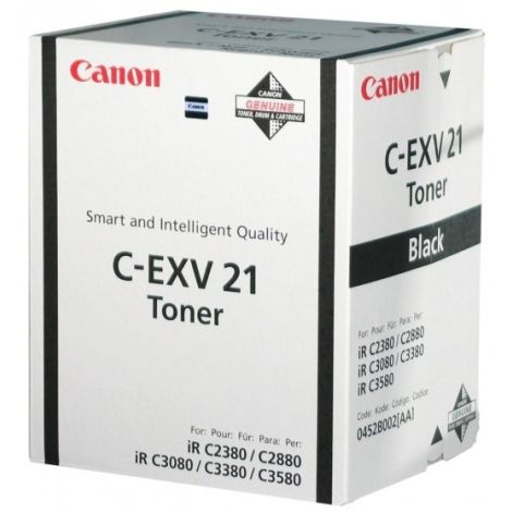 Toner Canon C-EXV21BK, černá (black), originál