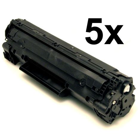 Toner Canon 725, CRG-725, pětibalení, černá (black), alternativní