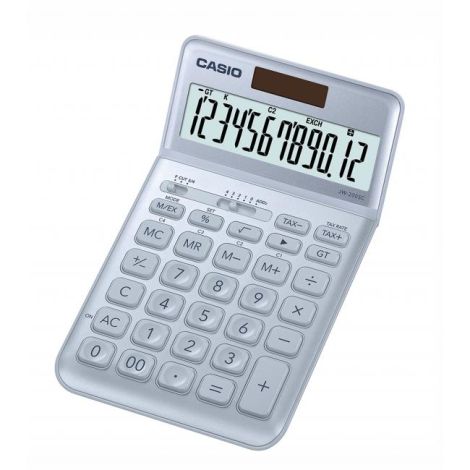 Kalkulačka Casio JW-200SC BU stříbrná