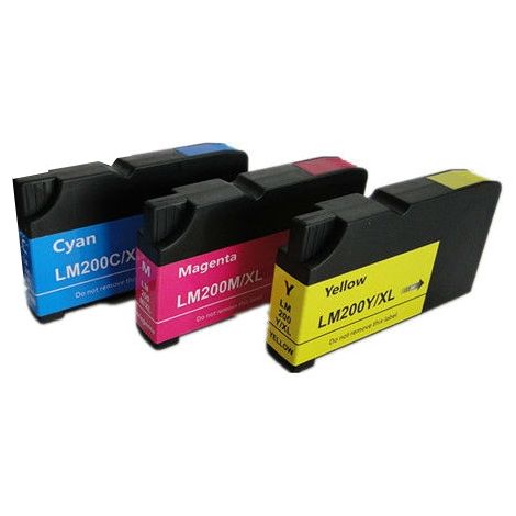 Cartridge Lexmark 14L0269E no. 210 XL, CMY, trojbalení, multipack, alternativní
