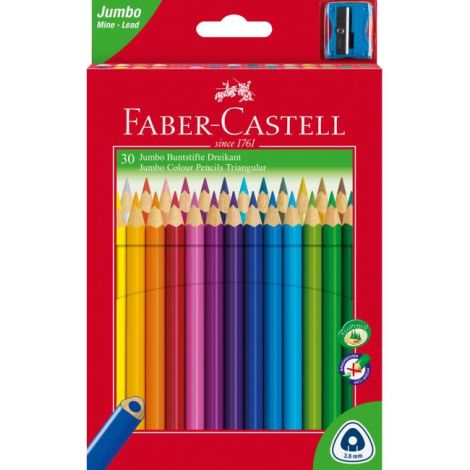 Barvičky Faber Castell Junior grip 30ks