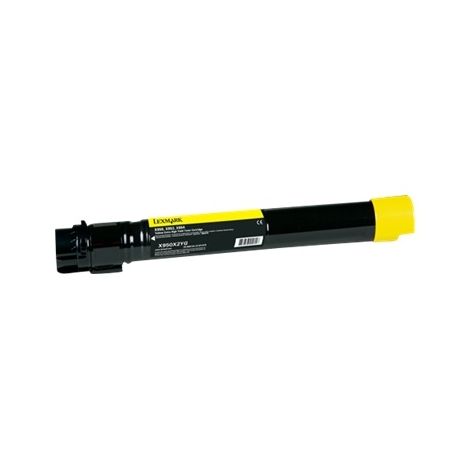 Toner Lexmark X950X2YG (X950), žlutá (yellow), alternativní