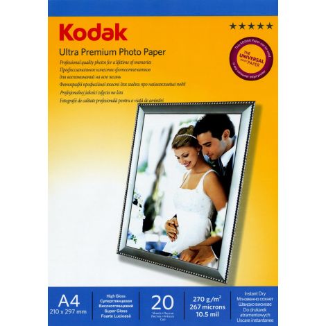 Fotopapír - A4 / 270g - premium, lesklý, 20 ks v balení
