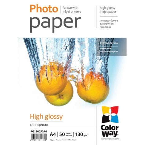 Fotopapír - A4 / 130g - lesklý, 50 ks v balení