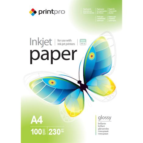 Fotopapír - A4 / 230g - lesklý, 100 ks v balení