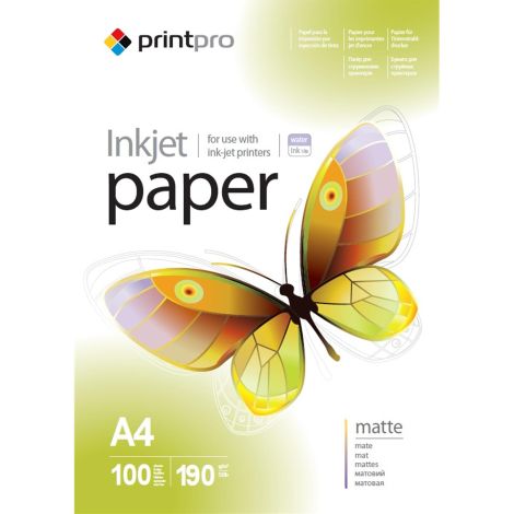Fotopapír - A4 / 190g - matný, 100 ks v balení