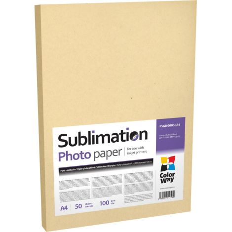 Fotopapír - A4 / 100g - sublimační, 50 ks v balení