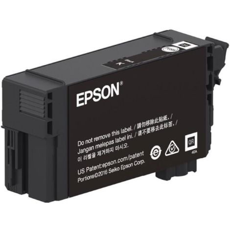 Cartridge Epson T40C140, C13T40C140, černá (black), originál