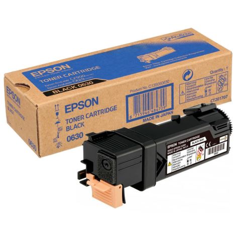 Toner Epson C13S050630 (C2900), černá (black), originál