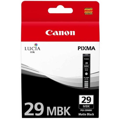 Cartridge Canon PGI-29MBK, matná černá (matte black), originál