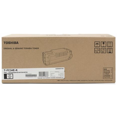 Toner Toshiba T-FC34E-K, černá (black), originál