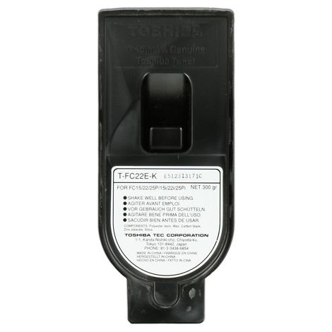 Toner Toshiba T-FC22E-K, černá (black), originál