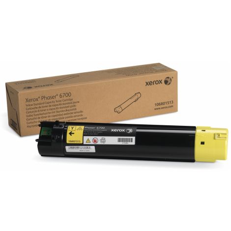 Toner Xerox 106R01513 (6700), žlutá (yellow), originál