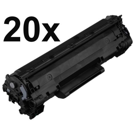 Toner 20 x HP CE278A (78A), dvacetbalení, černá (black), alternativní
