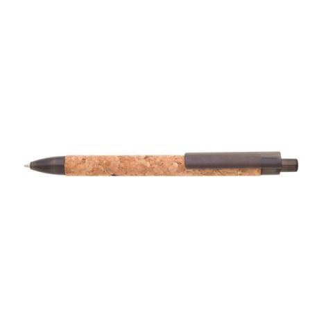 Kuličkové pero KORK s povrchem z korku černé