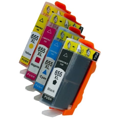 Cartridge HP 655 CMYK, čtyřbalení, multipack, alternativní
