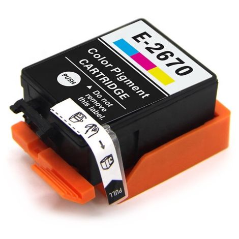 Cartridge Epson 267, T2670, barevná (tricolor), alternativní