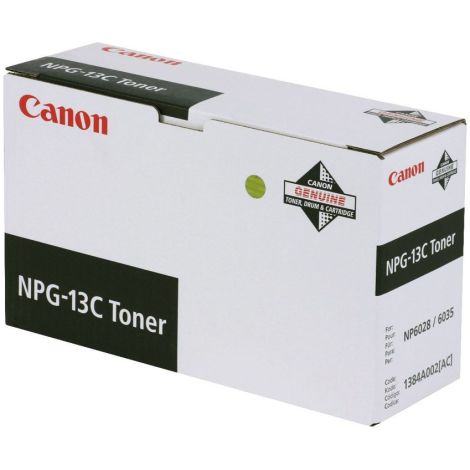 Toner Canon NPG-13C, černá (black), originál