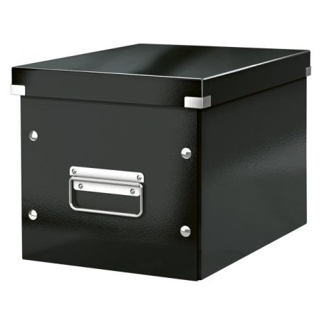 Čtvercová krabice A5 (M) Click &amp; Store černá