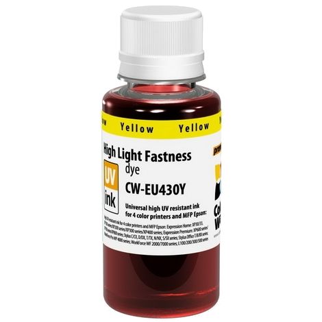 Inkoust pro kazetu Epson T7014, dye, odolné voči UV, žlutá (yellow)