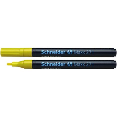 Lakový popisovač Schneider 271 žlutý